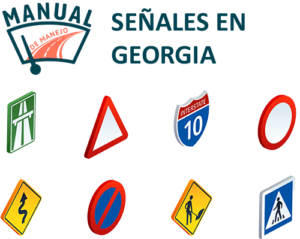 Señales de tránsito en Georgia Significado en español
