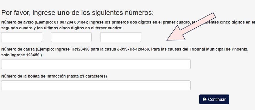 como saber si tengo ticket de cámara