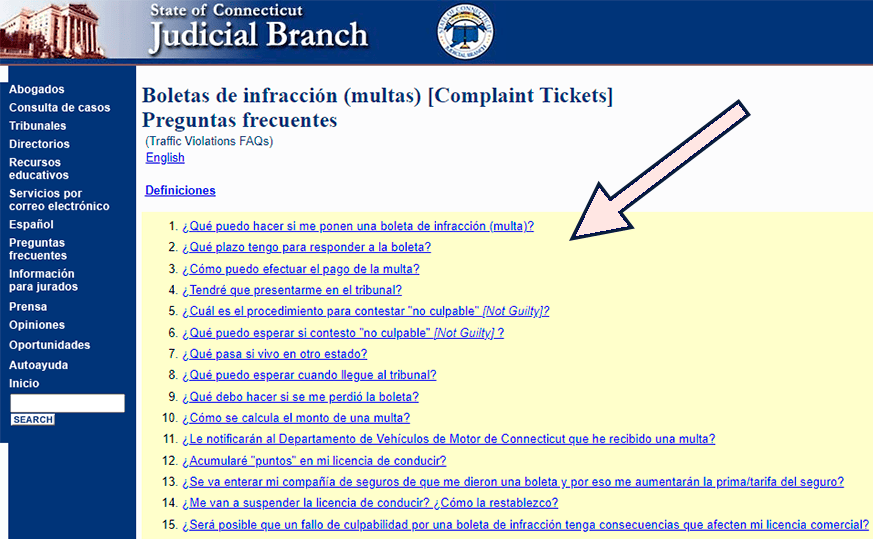 verificar dmv multas en Connecticut