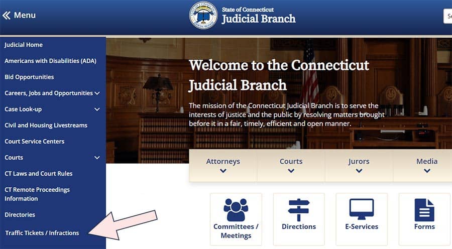 verificar multas en Connecticut