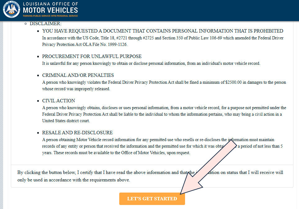 cuanto cuesta un ticket de no licencia en louisiana